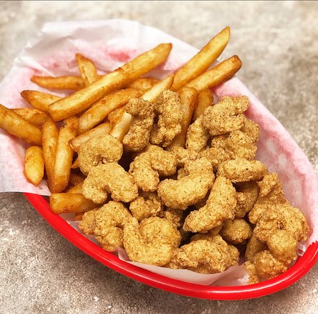 Pop Corn Shrimp Basket